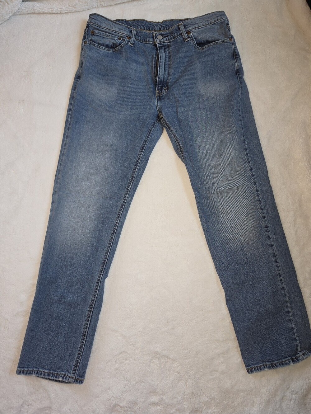 Levi's 541 Athletic Fit Jeans Medium Wash Men's 38x32 Stretch Denim